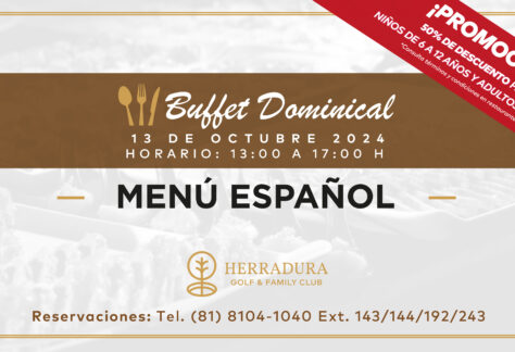 Buffet Español – 13 octubre 2024